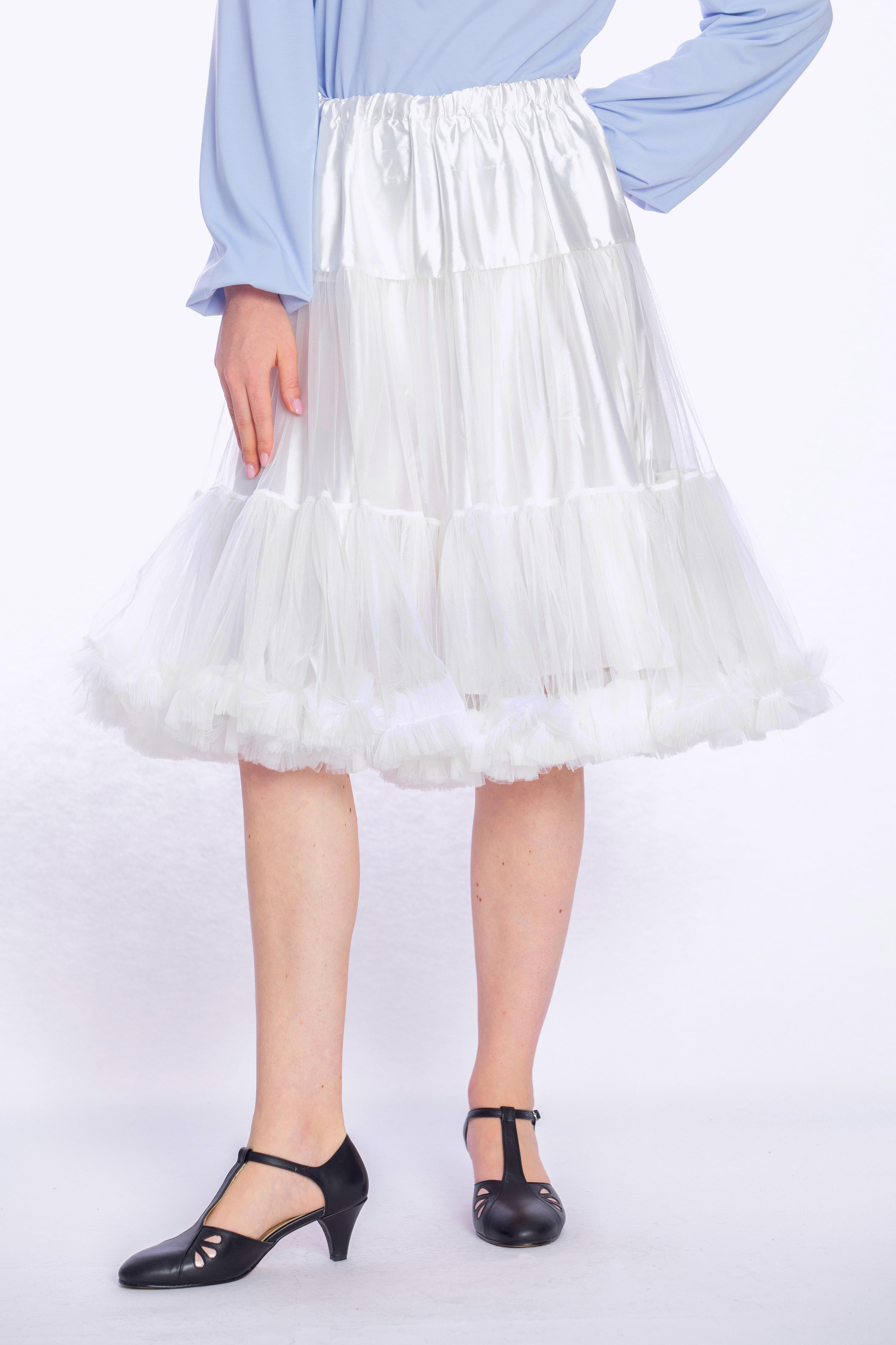 Grace All-Day Petticoat White