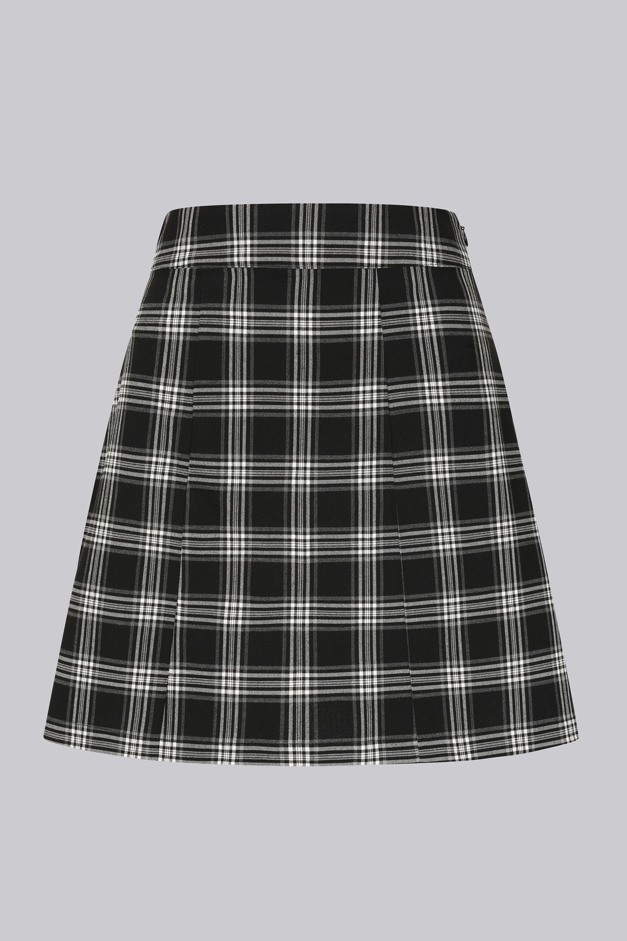 India Ghost Check Mini Skirt
