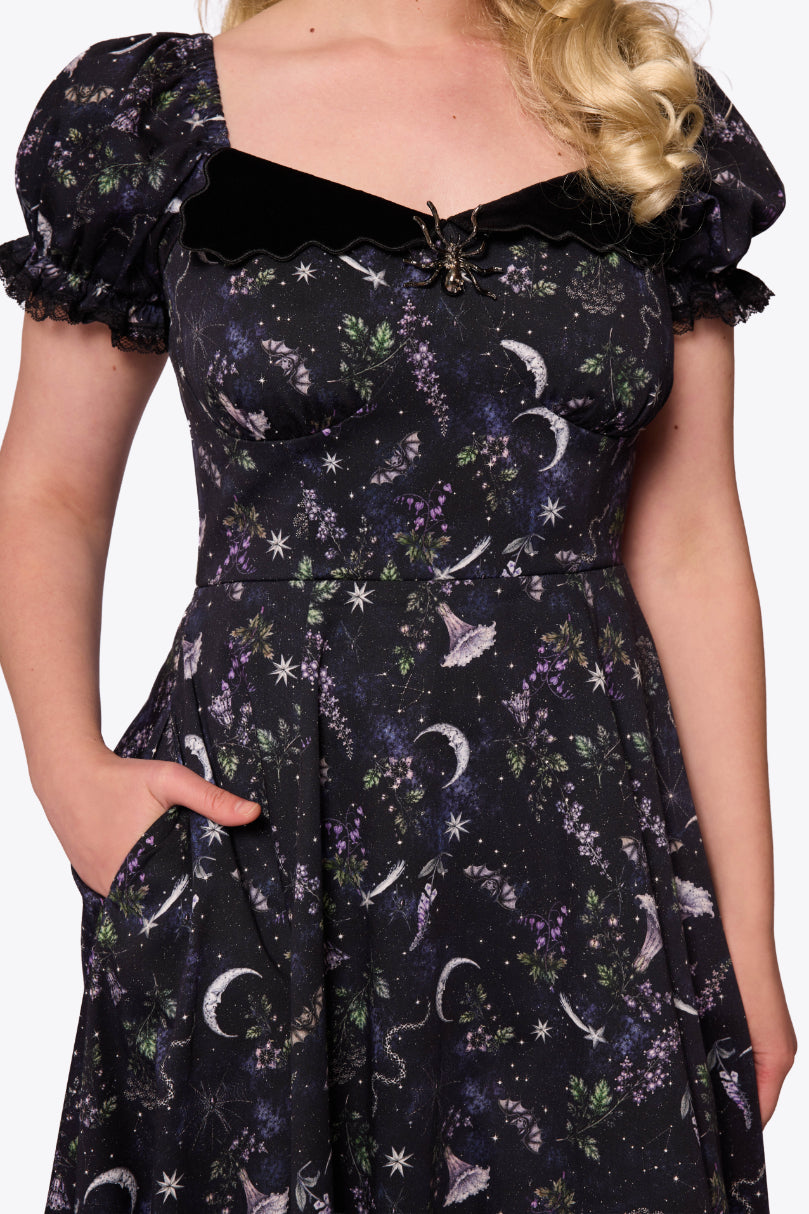 Nikita Celestial Poison Garden Midi Dress