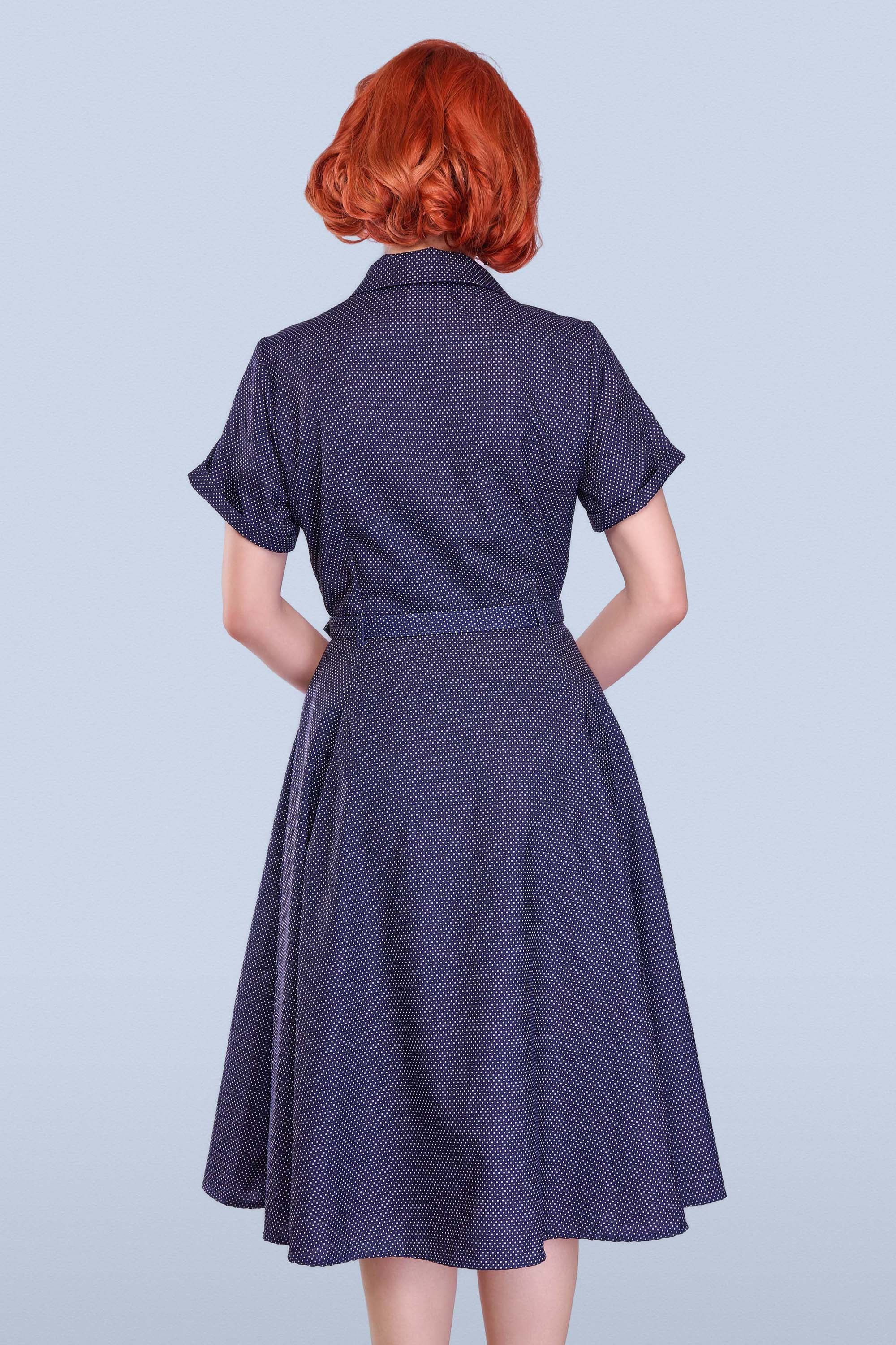 Christine Mini Polka Dress