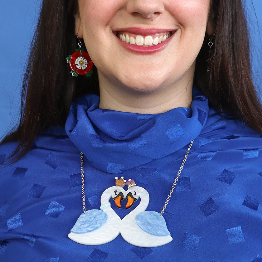 Erstwilder Swan Love Necklace