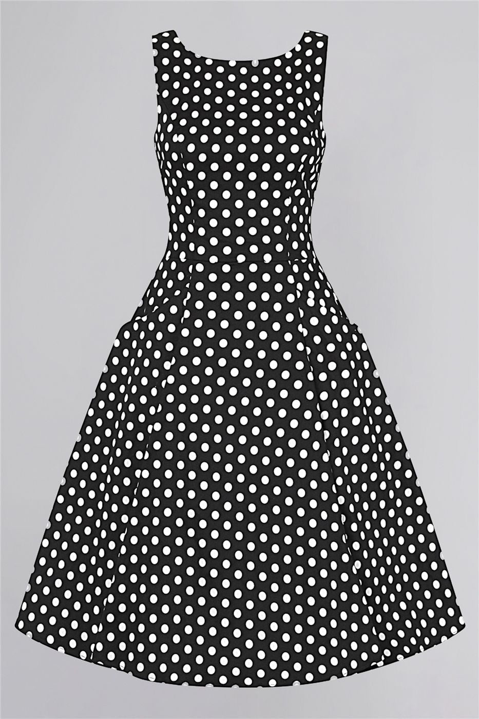 Hepburn Polka Dot Doll Dress