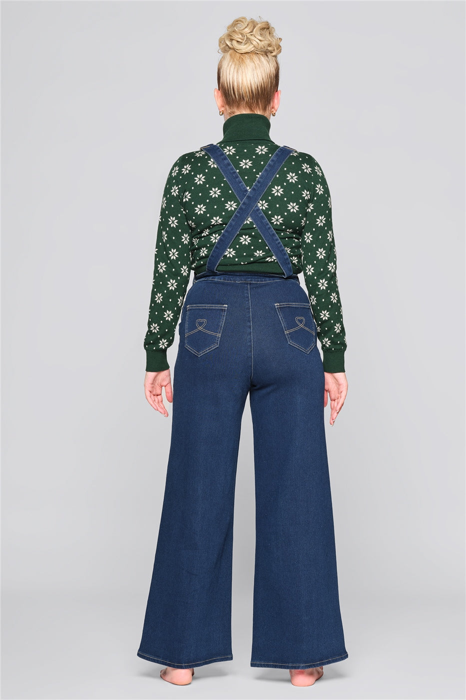 Thelma Denim Dungarees
