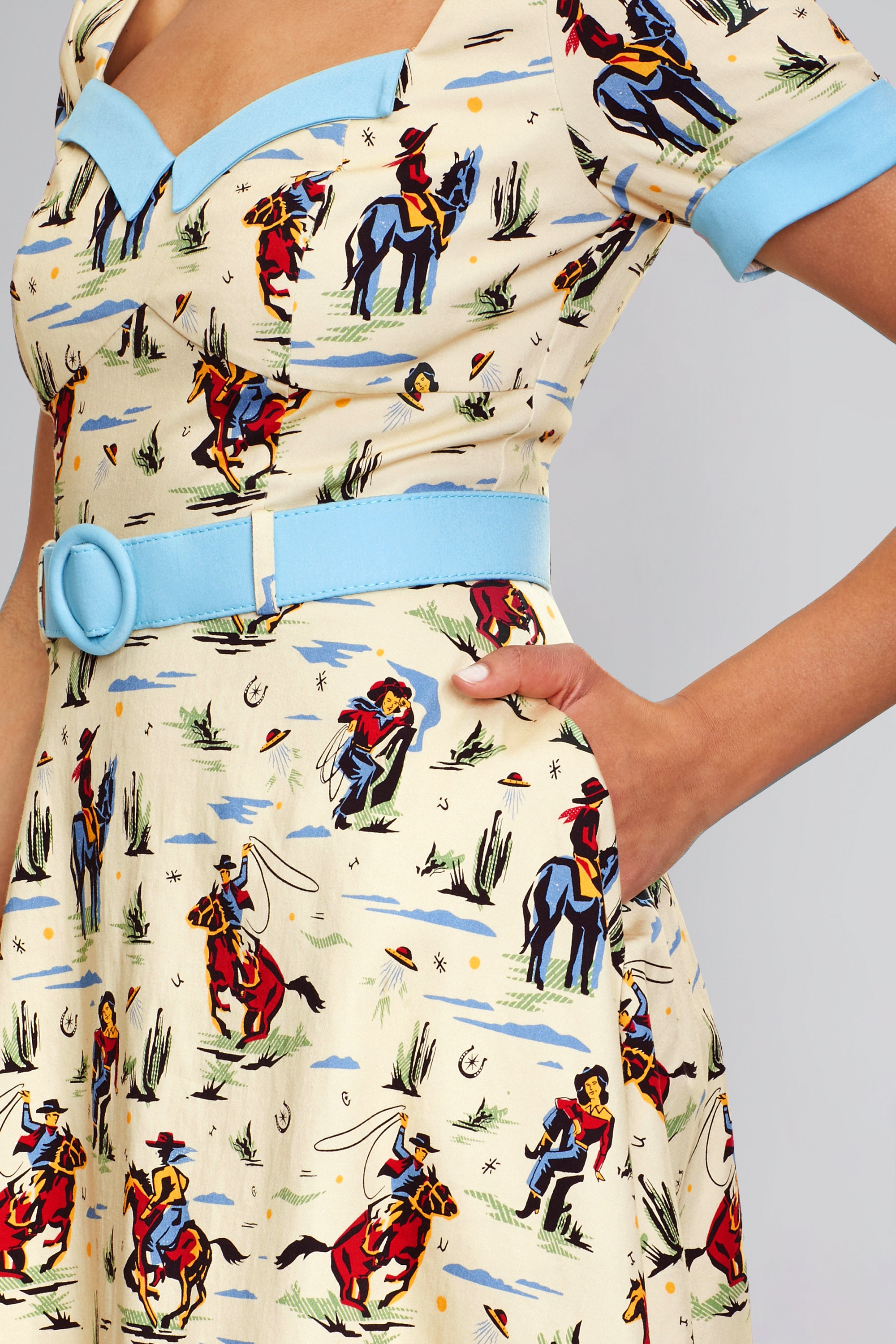 Roberta Rodeo Dancer Swing Dress