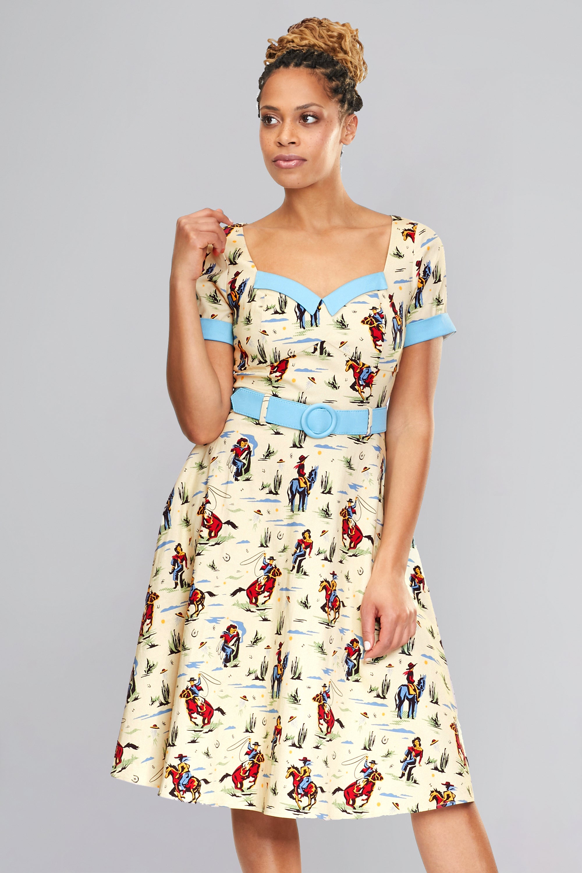 Roberta Rodeo Dancer Swing Dress