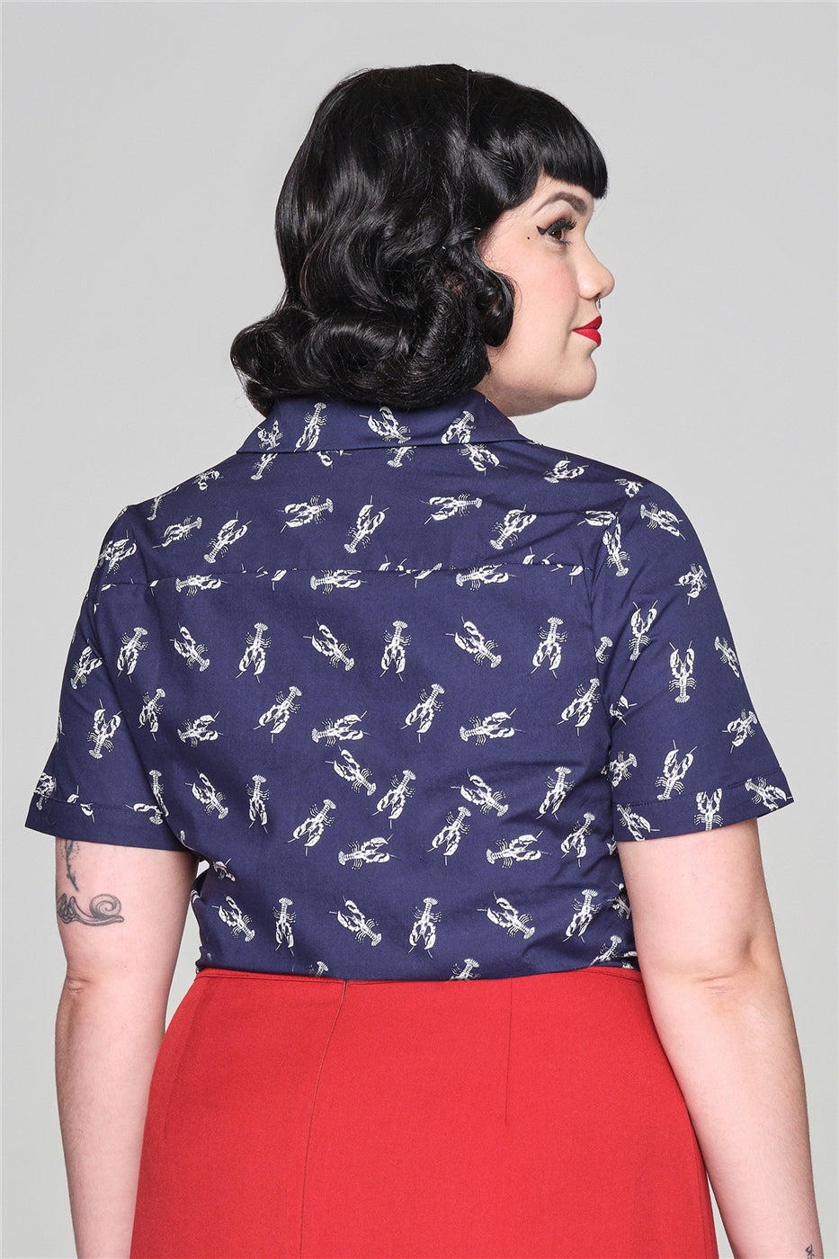 Sammy Lobster Tie Blouse