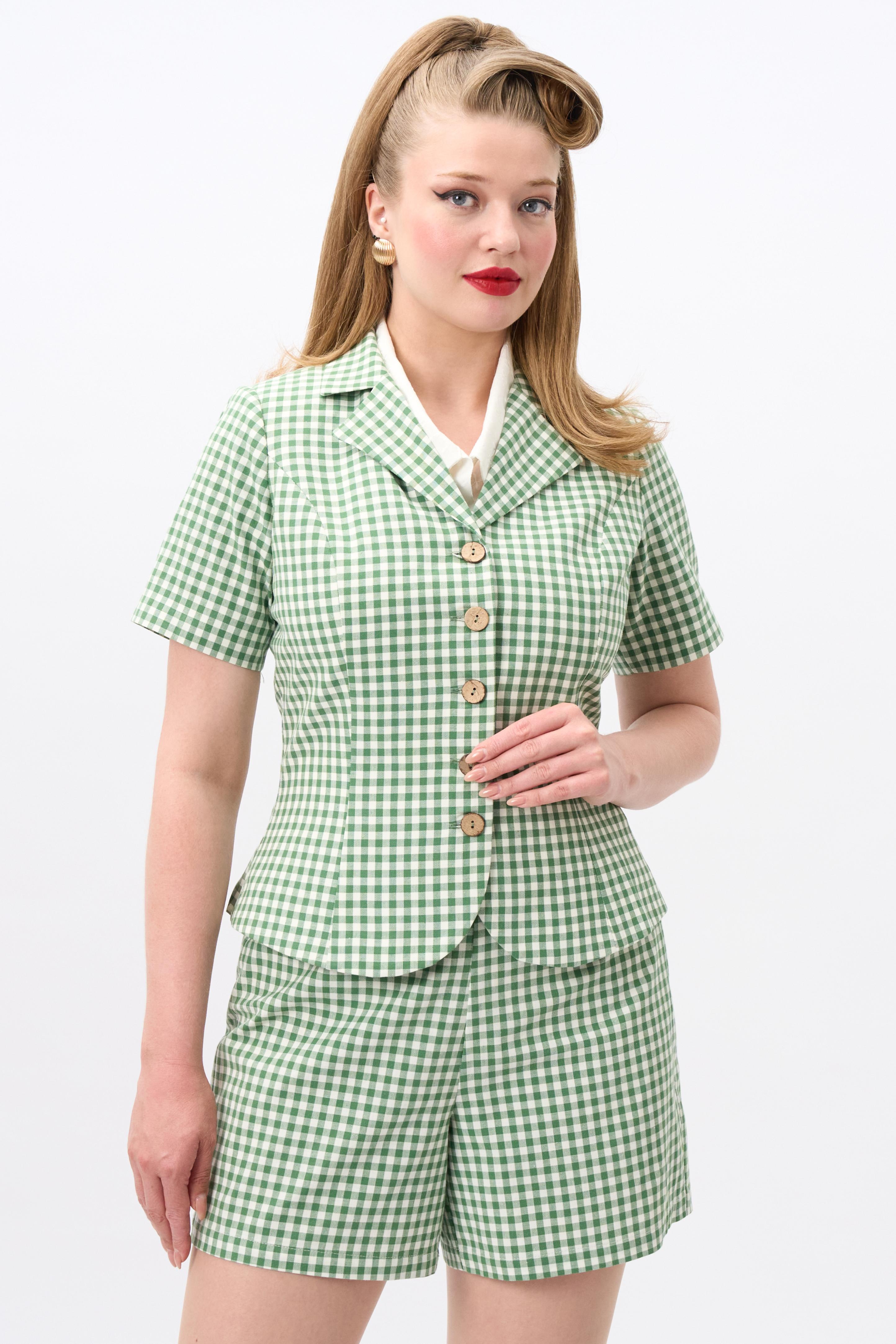 Cerci Gingham Jacket