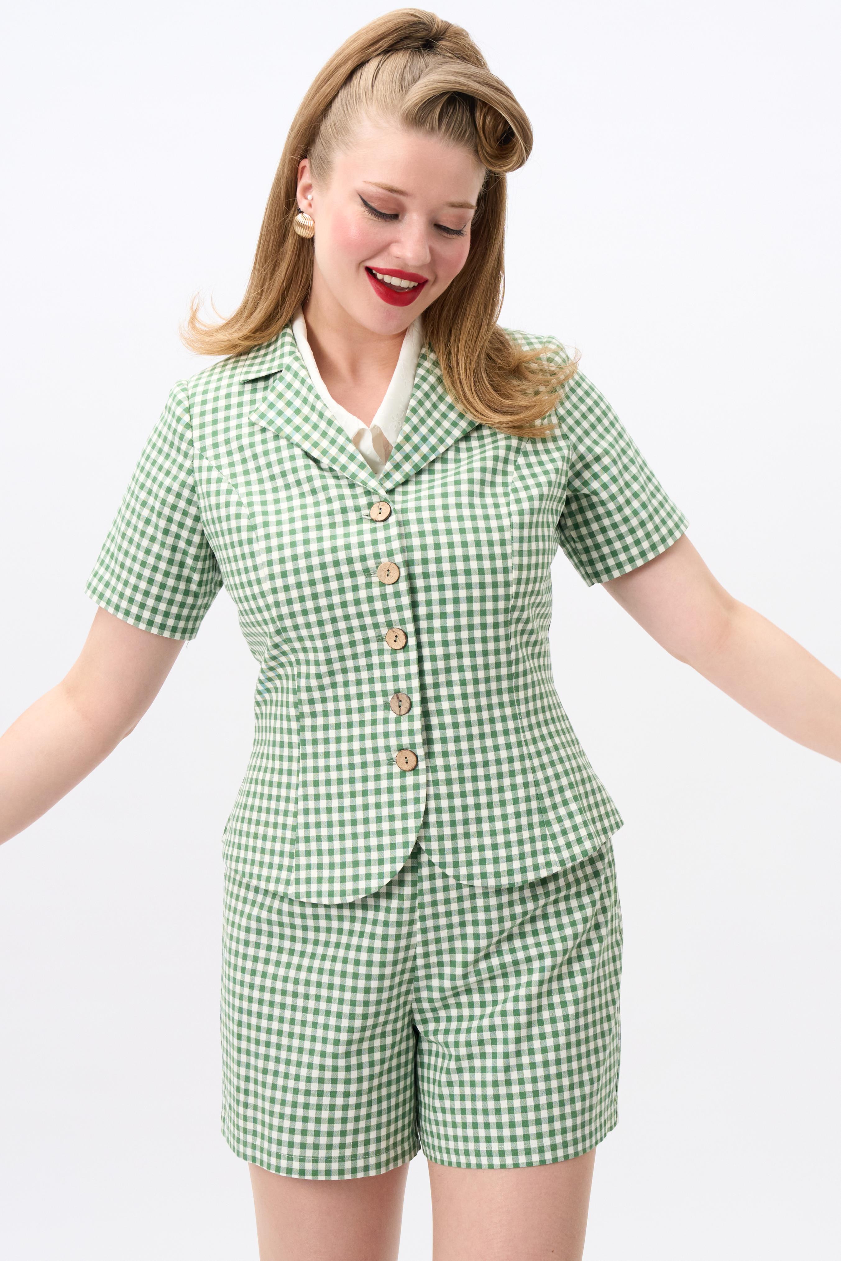 Cerci Gingham Jacket