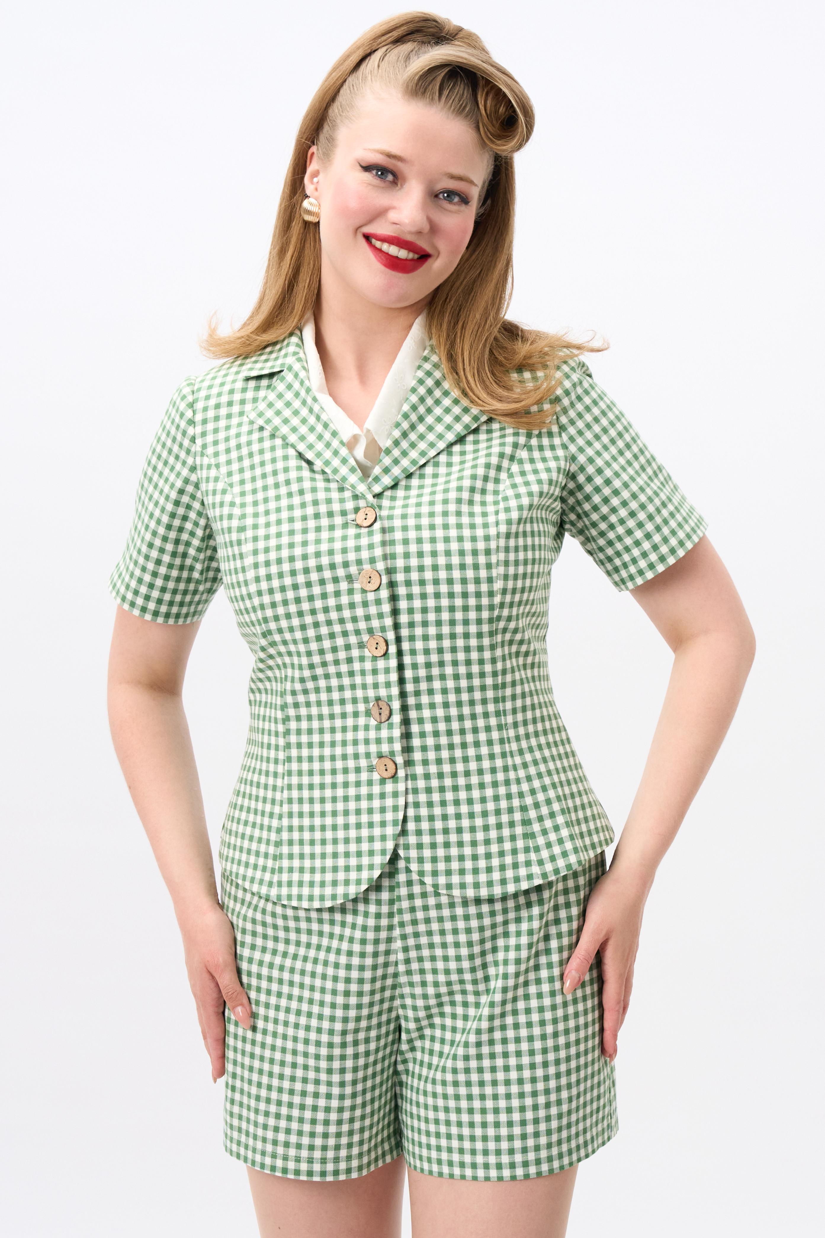 Cerci Gingham Jacket