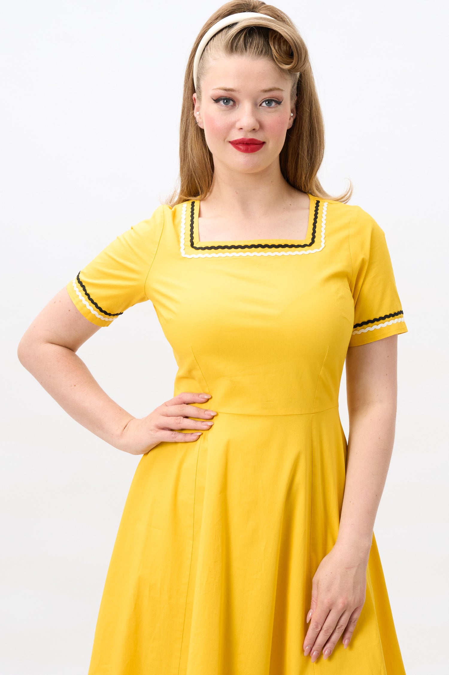 Tilda Rick Rack Flared Dress