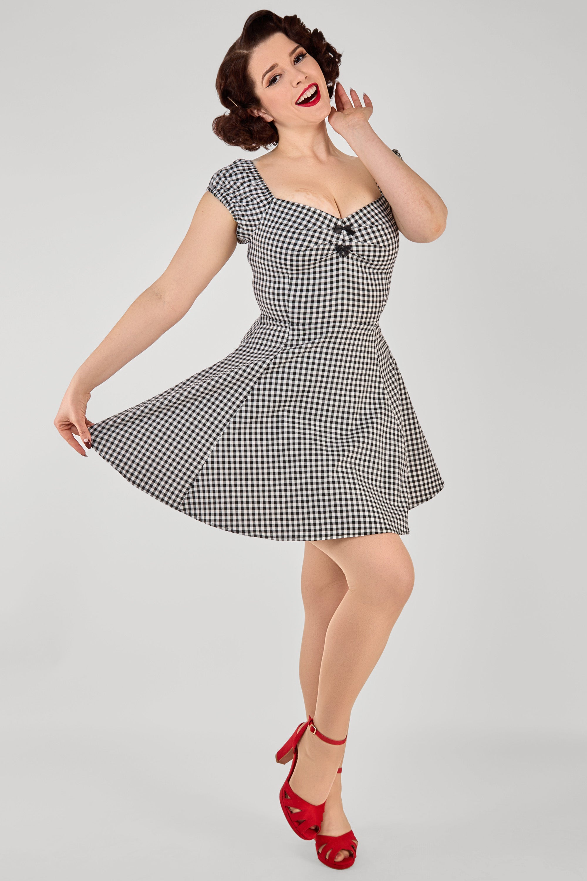 Dolores Gingham Mini Dress