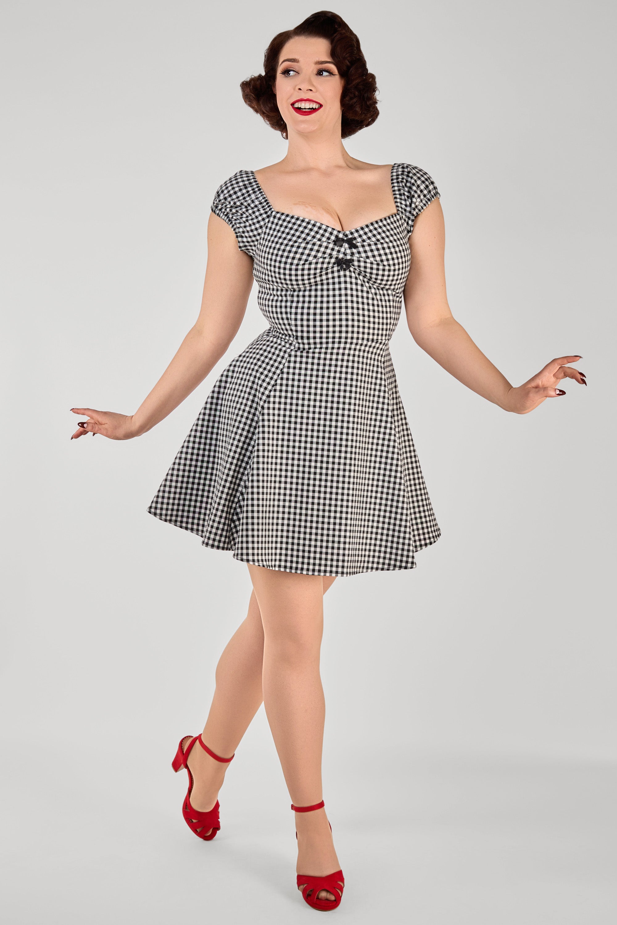 Dolores Gingham Mini Dress