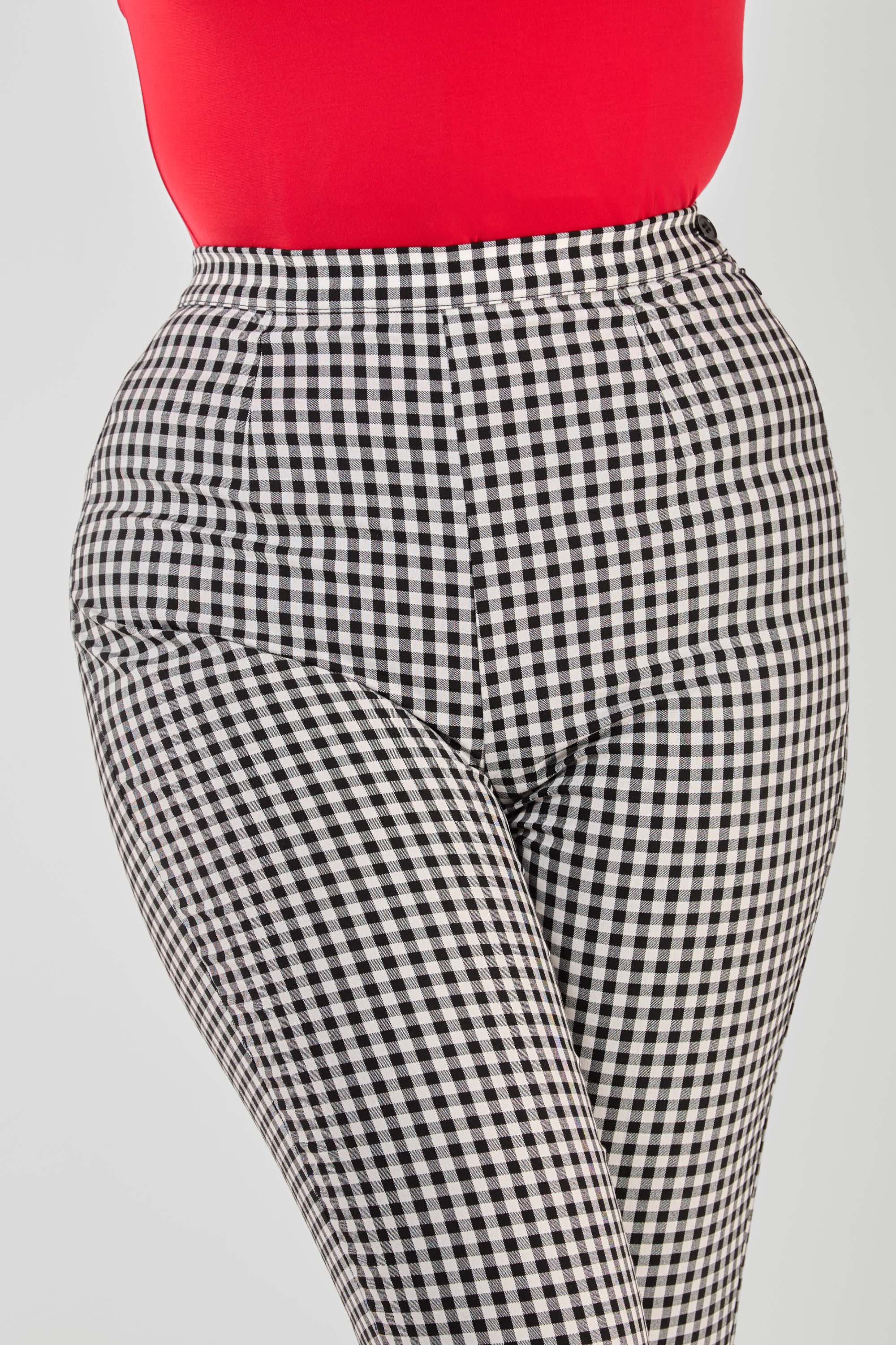 Nora Gingham Pedal Pushers