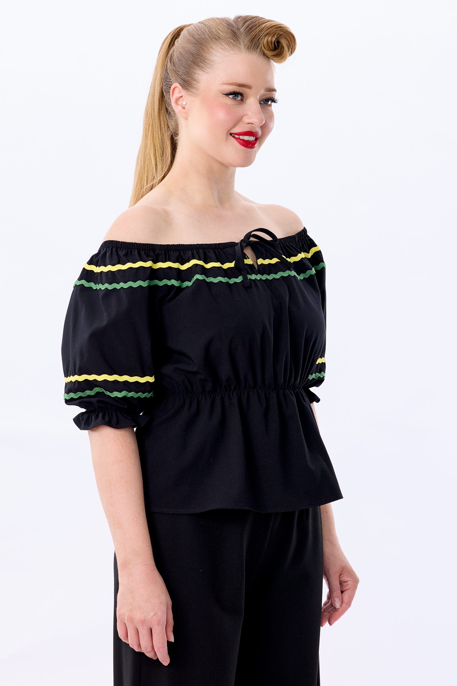 Alda Ric Rac Black Top