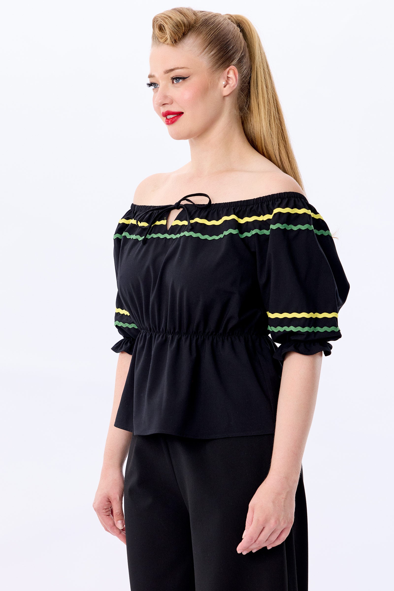 Alda Ric Rac Black Top