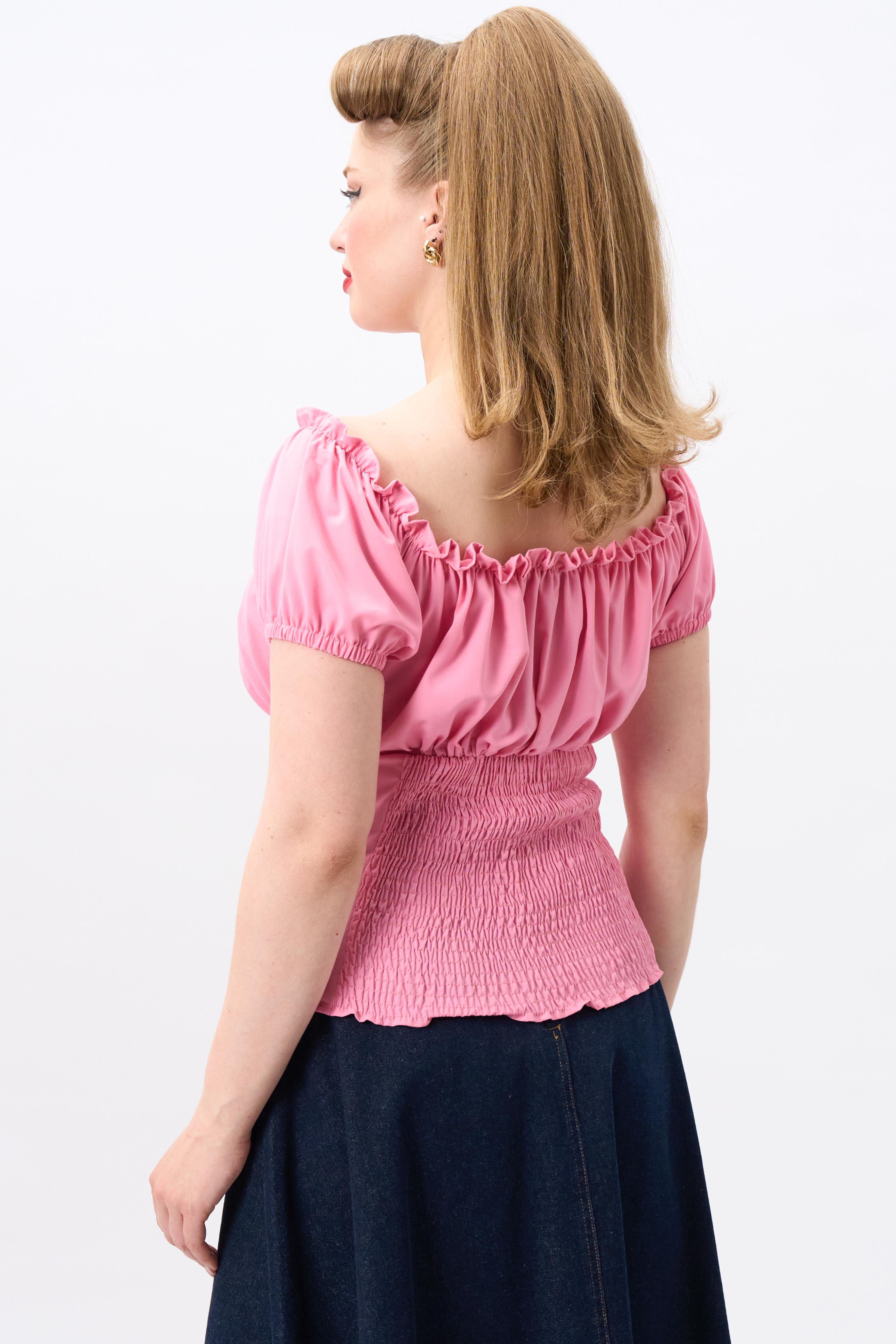 Viviana Pink Top