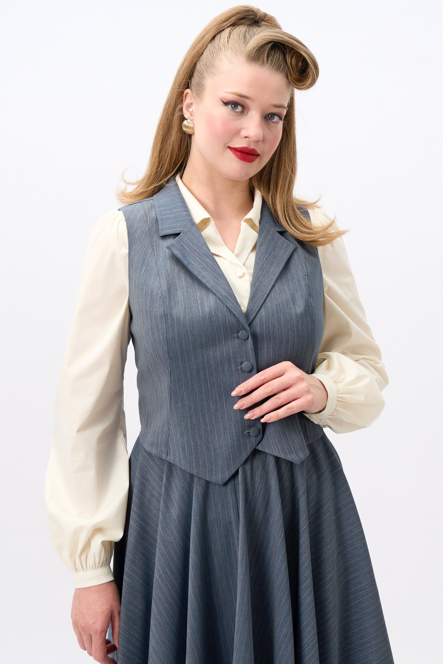 Professor Rainbow Pinstripe Waistcoat