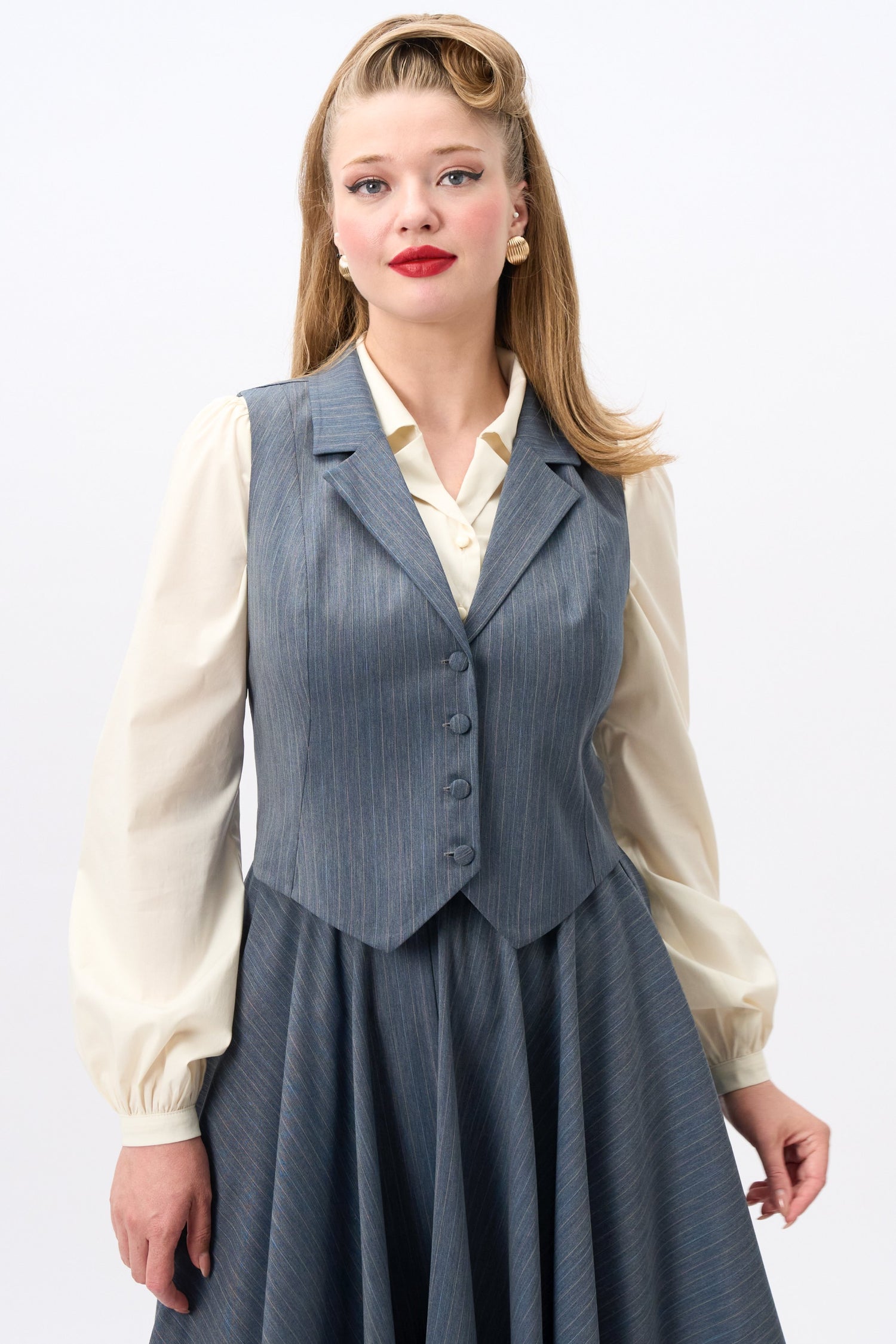 Professor Rainbow Pinstripe Waistcoat