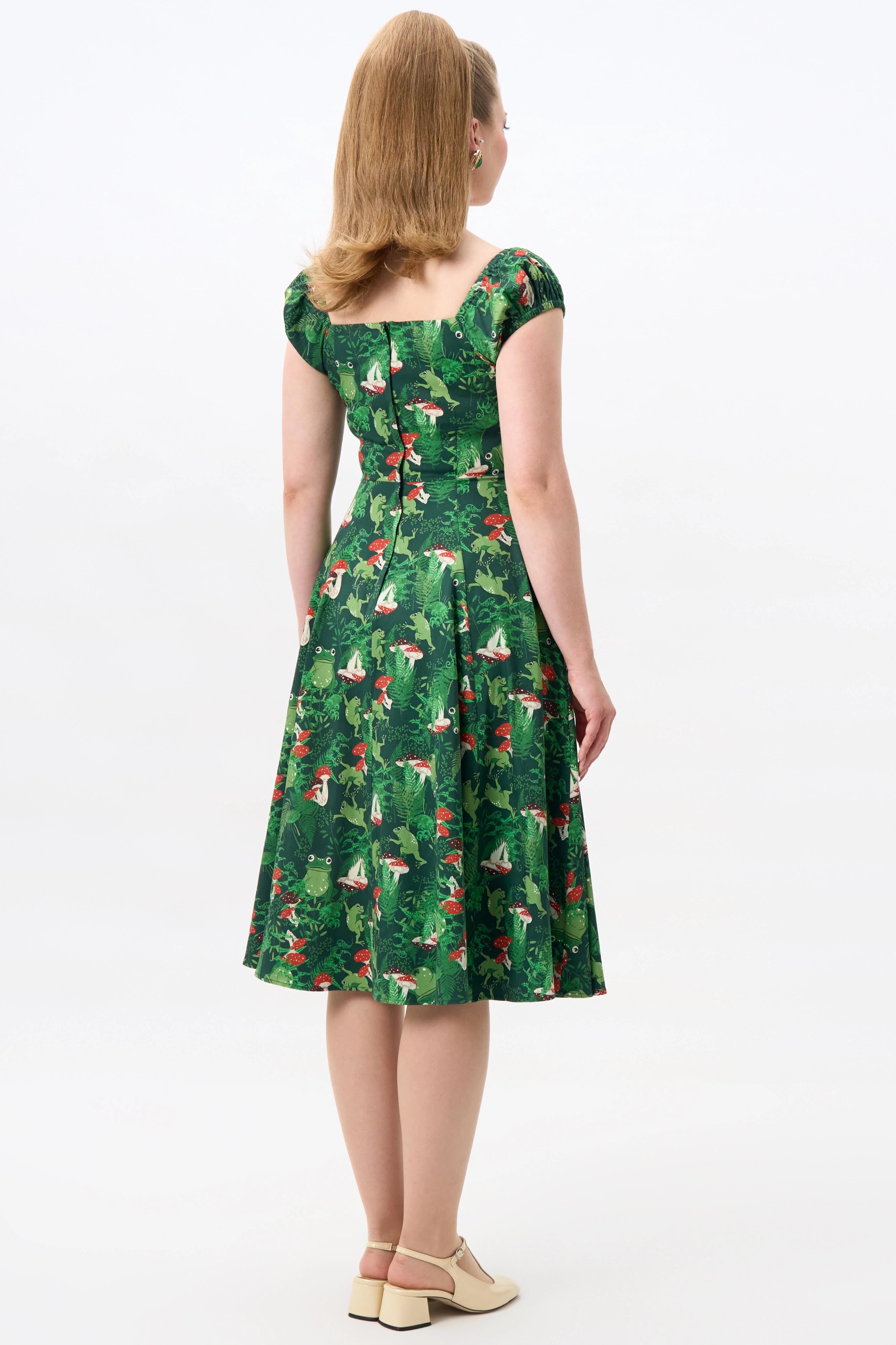 Dolores Frog Forest Doll Dress