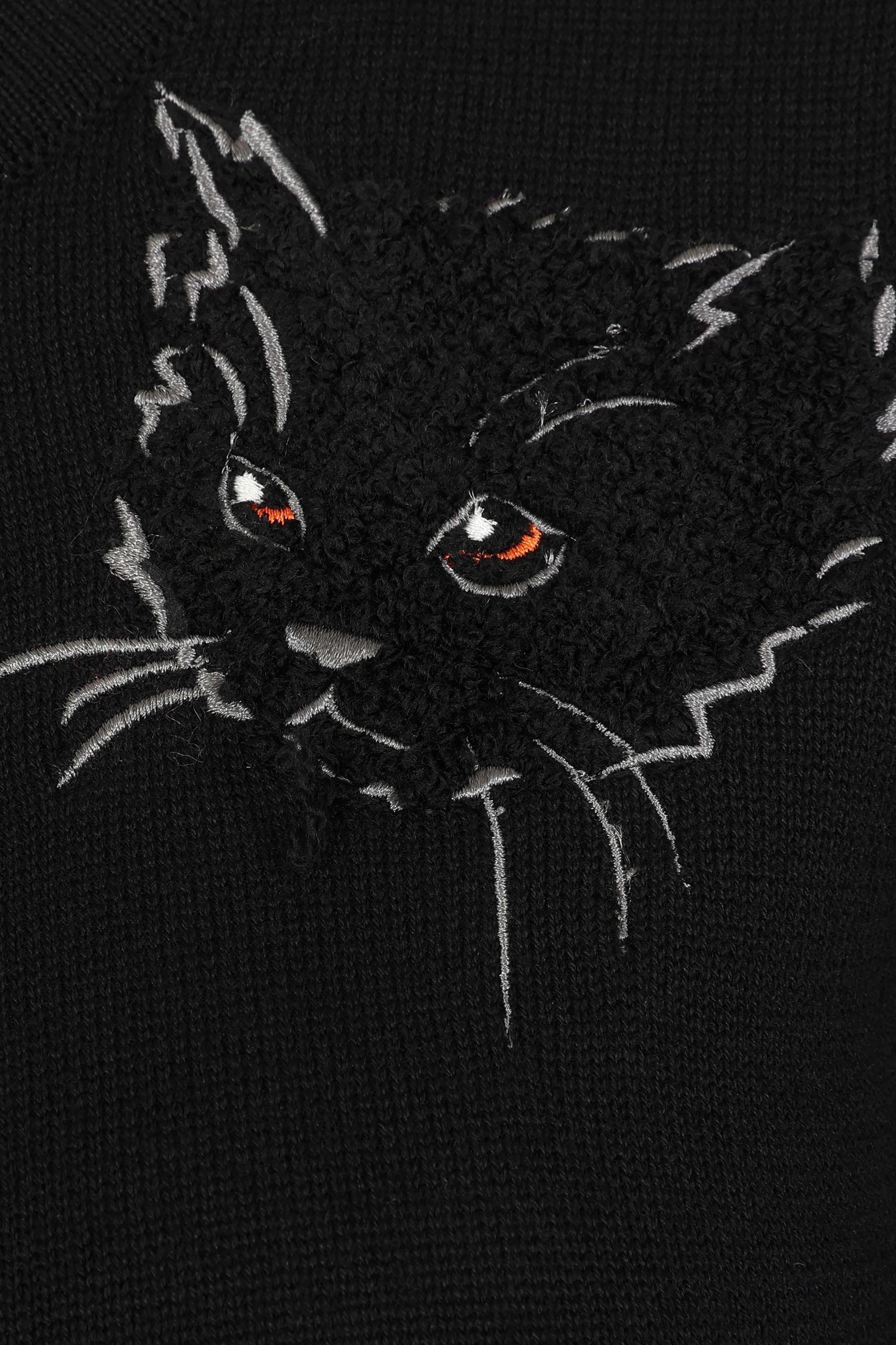 Jessie Black Cats Cardigan