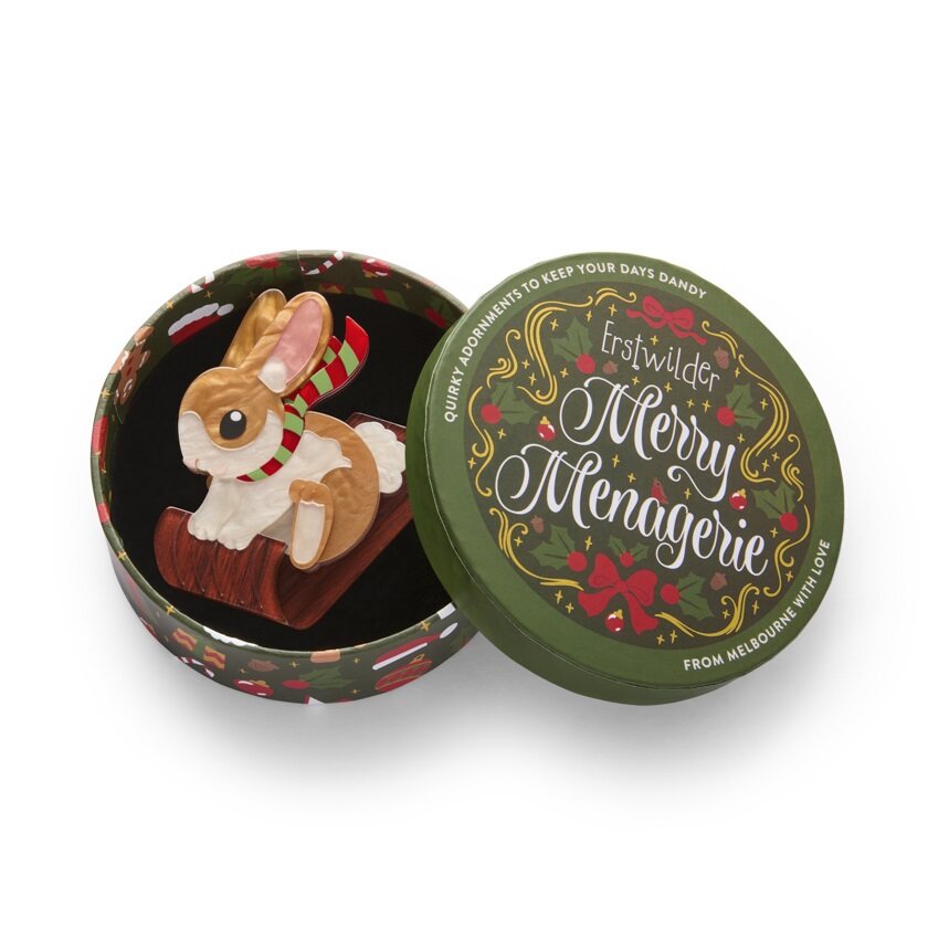 Breezy the Bunny Brooch