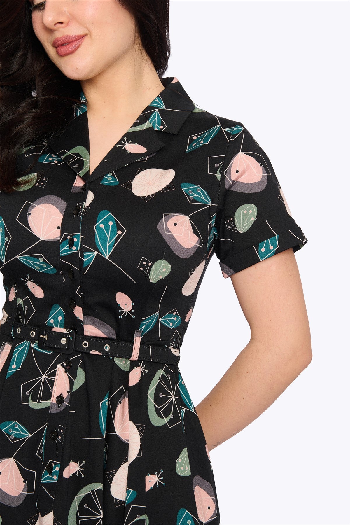Caterina Atomic Floral Doll Dress