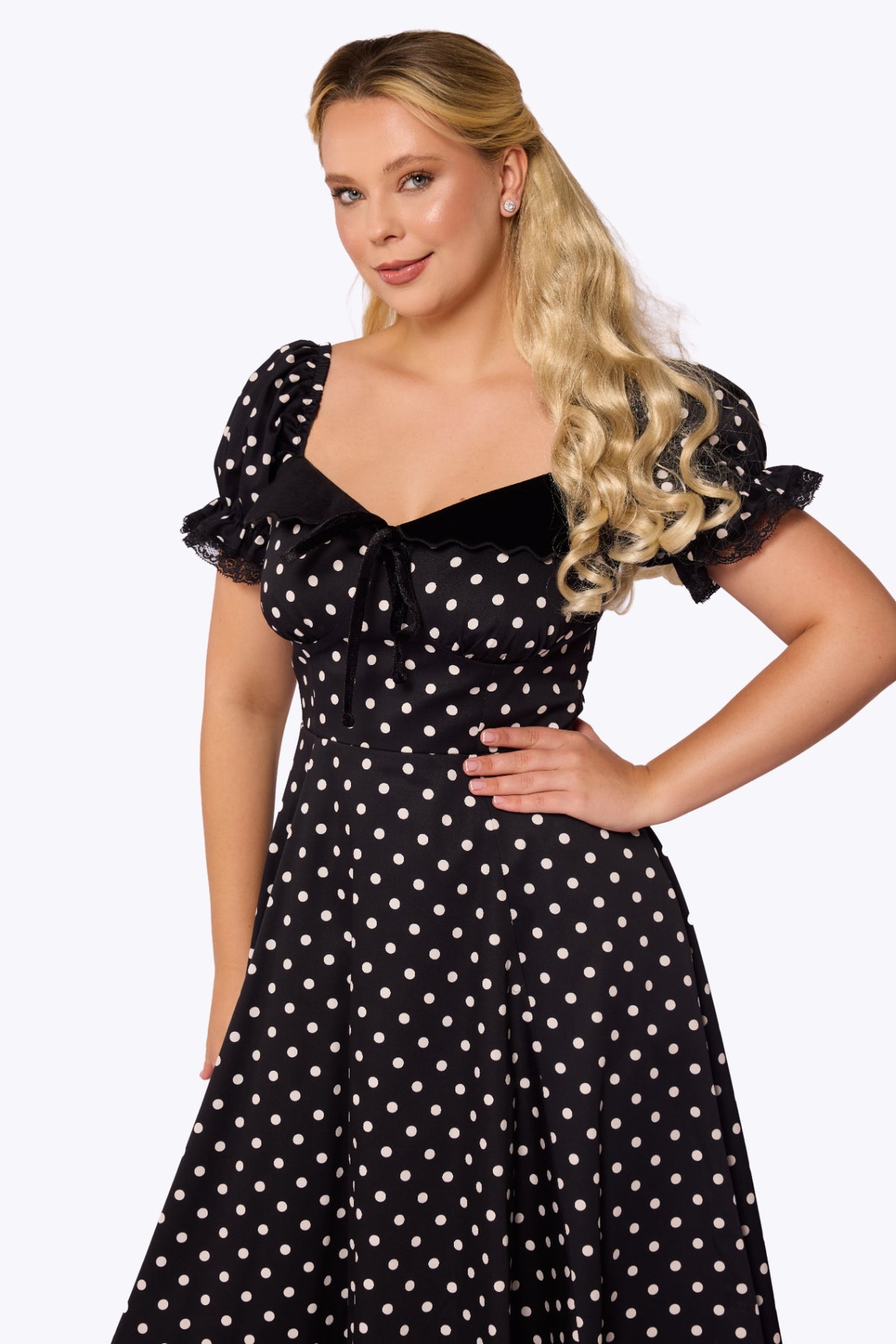 Nikita Polka Dot Midi Dress