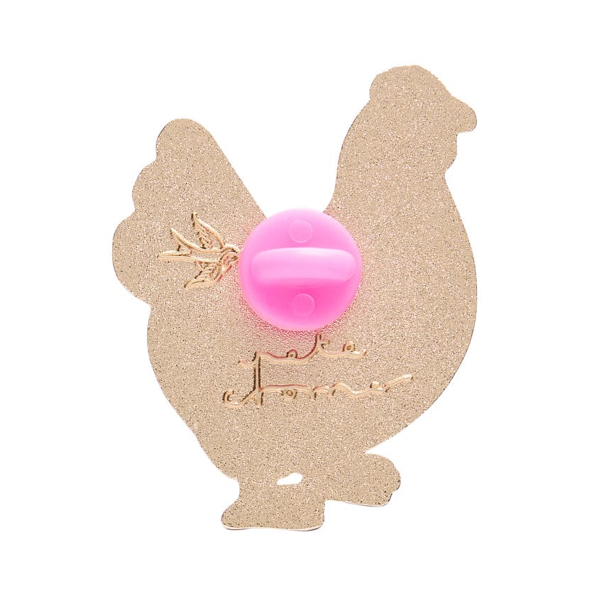 Erstwilder Clara the Chicken Enamel Pin