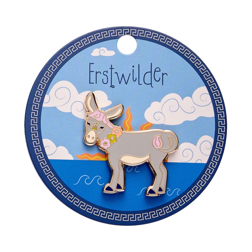 Erstwilder Devoted Donkey Enamel Pin