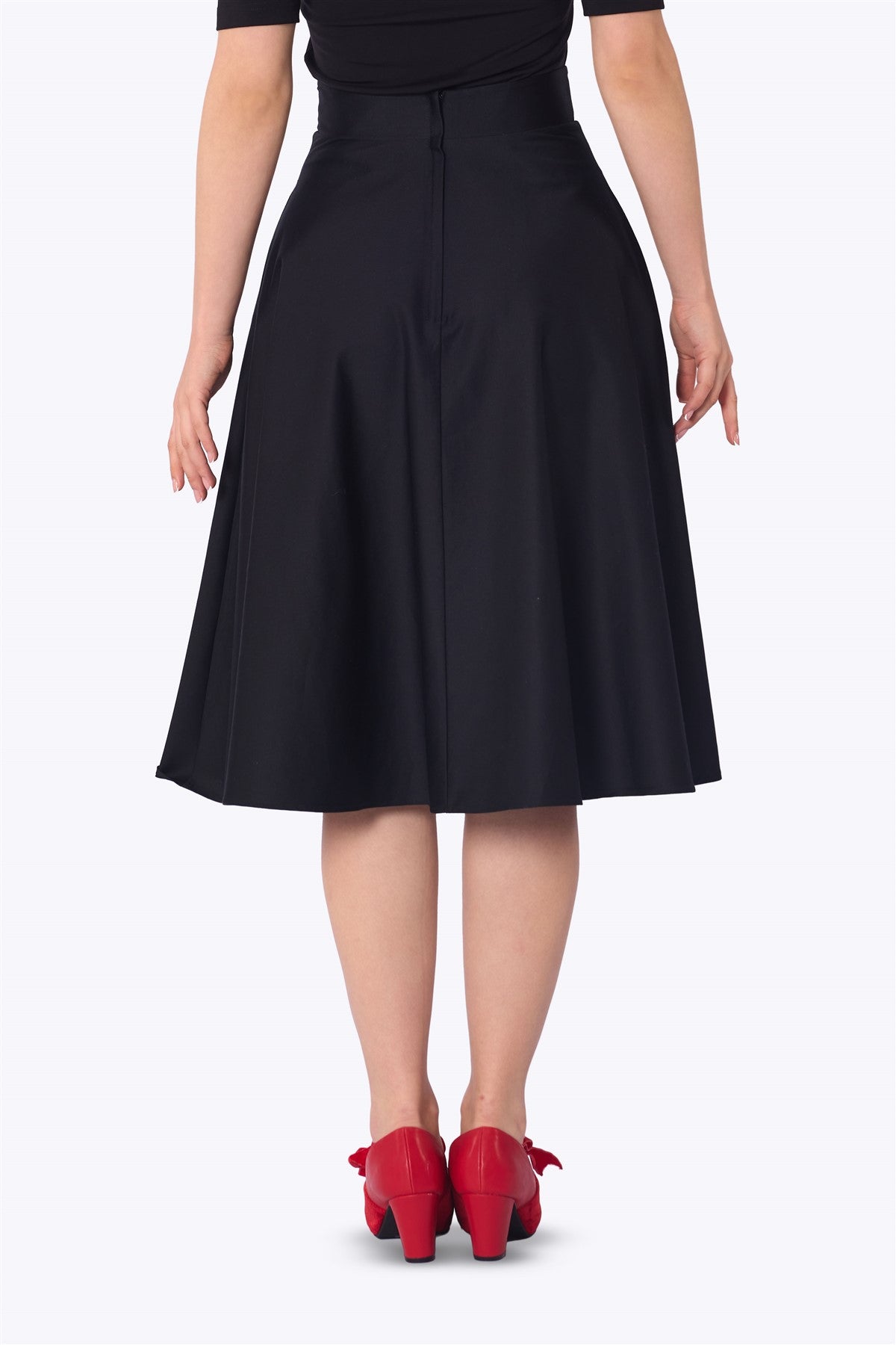 Miranda Cherry Embroidered Skirt