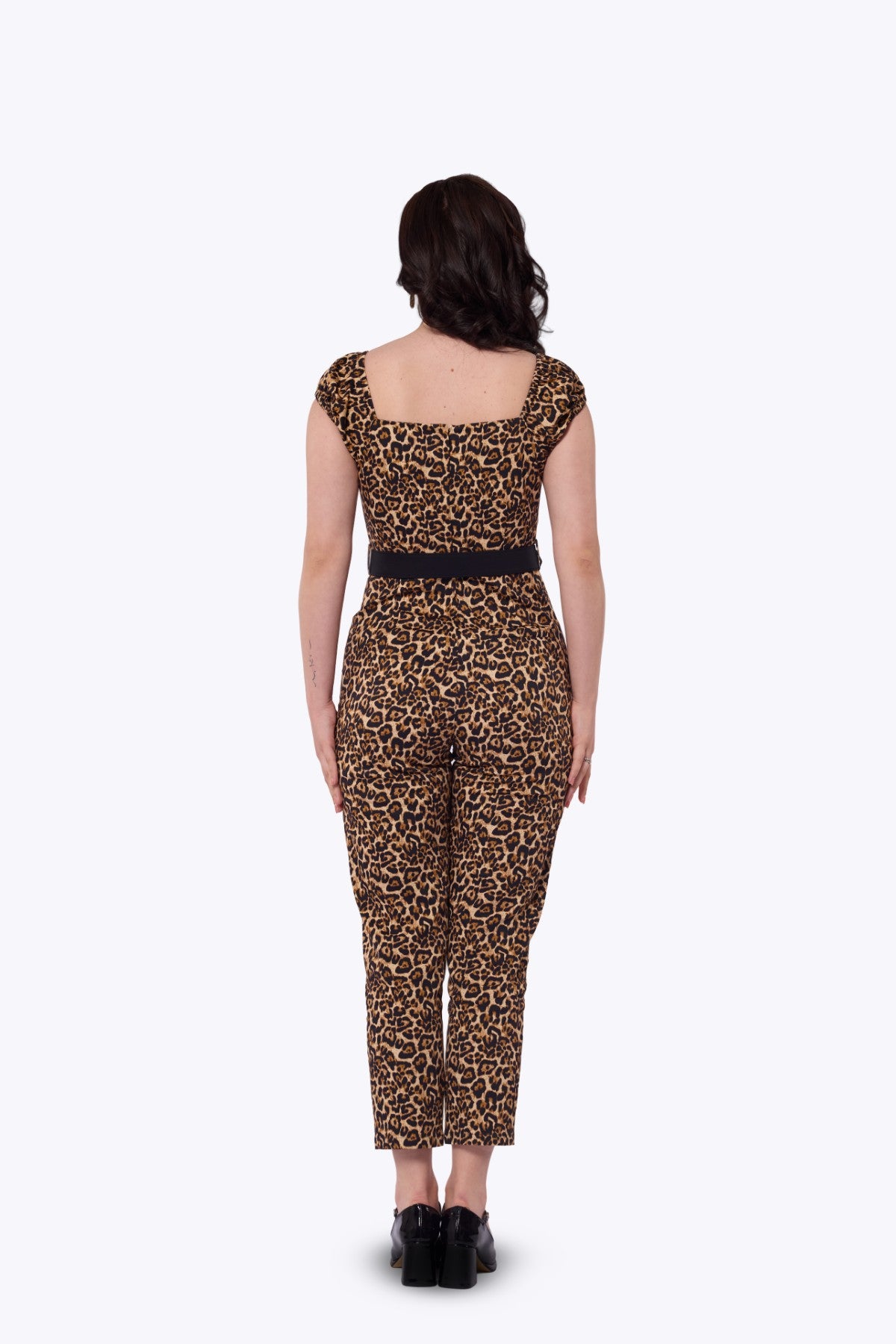 Dolores Leopard Print Jumpsuit