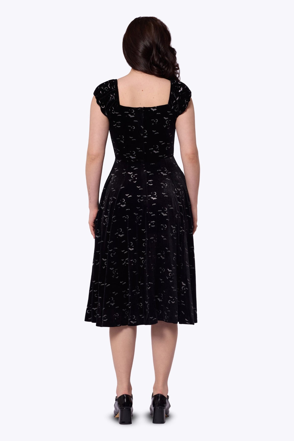 Dolores Bat Glitter Velvet Doll Dress