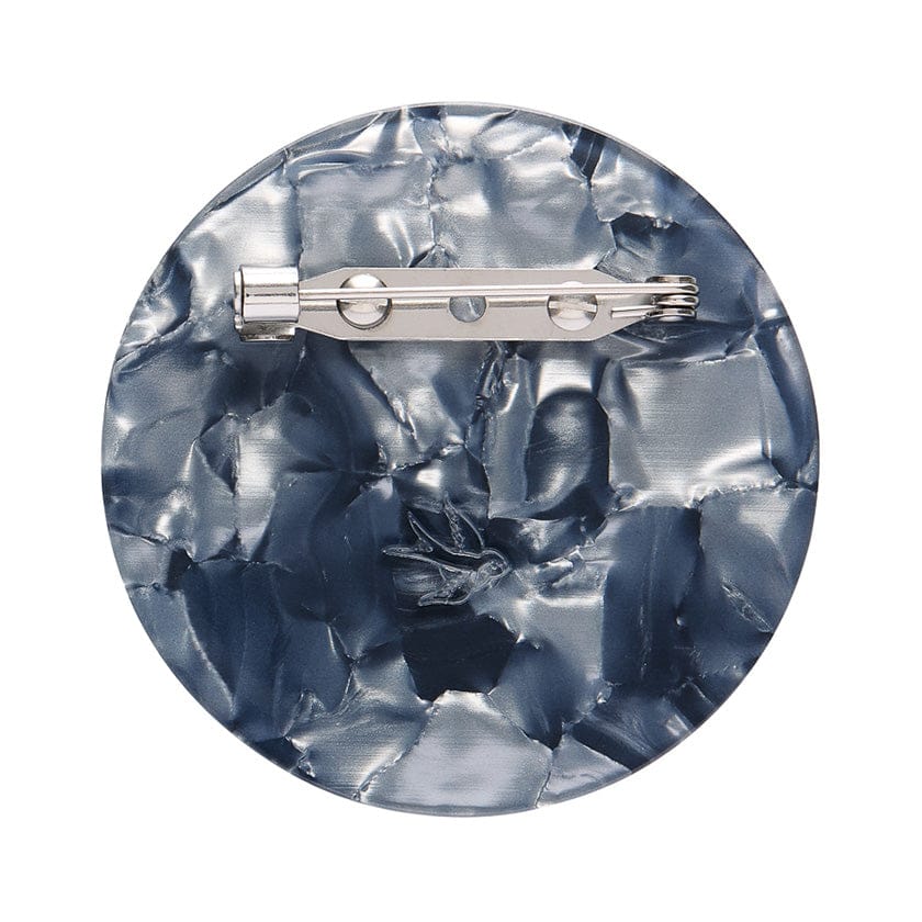 Erstwilder Tiny Blue Dot Brooch