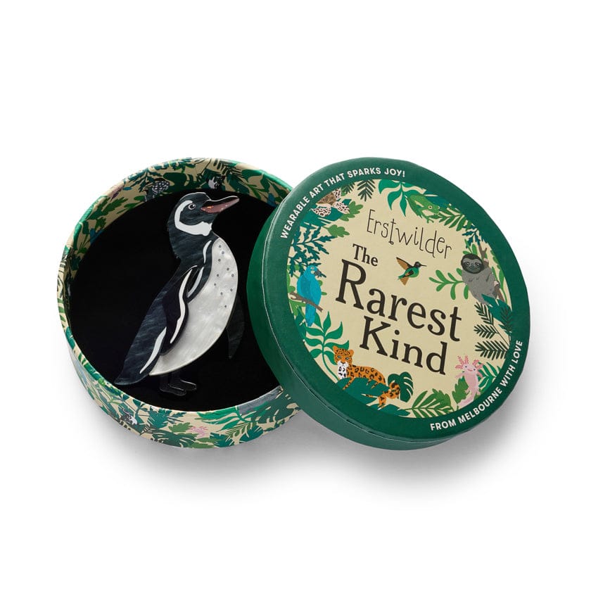 Erstwilder Galapagos Penguin Brooch