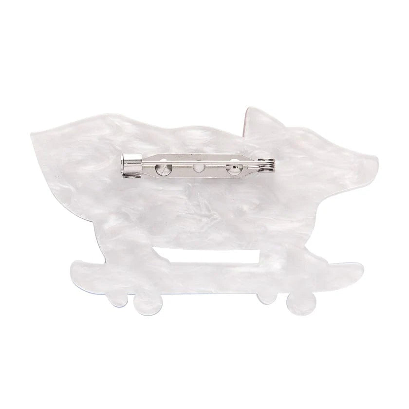 Erstwilder Clarke the Crusading Corgi Brooch