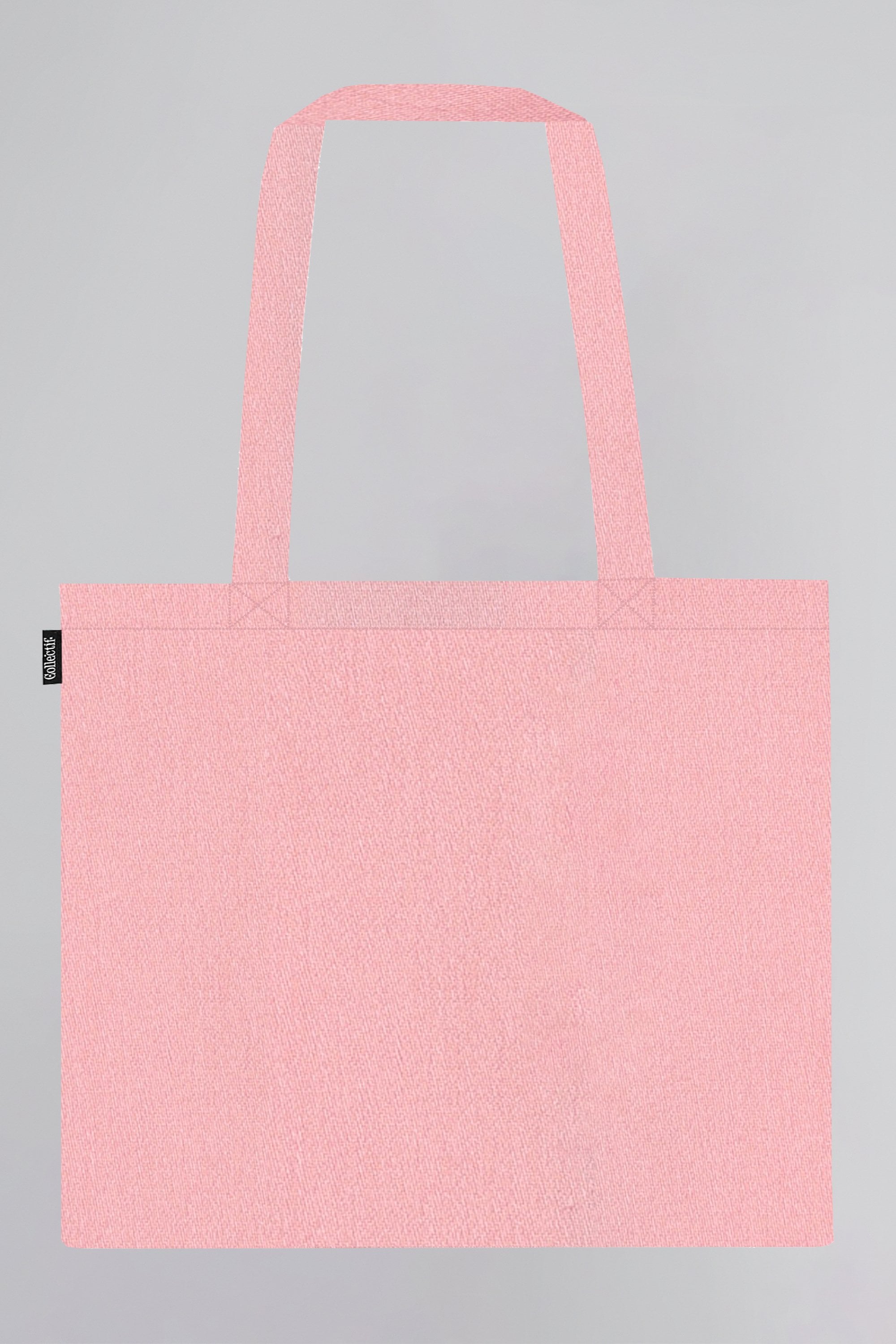 Solid Peach Tote Bag