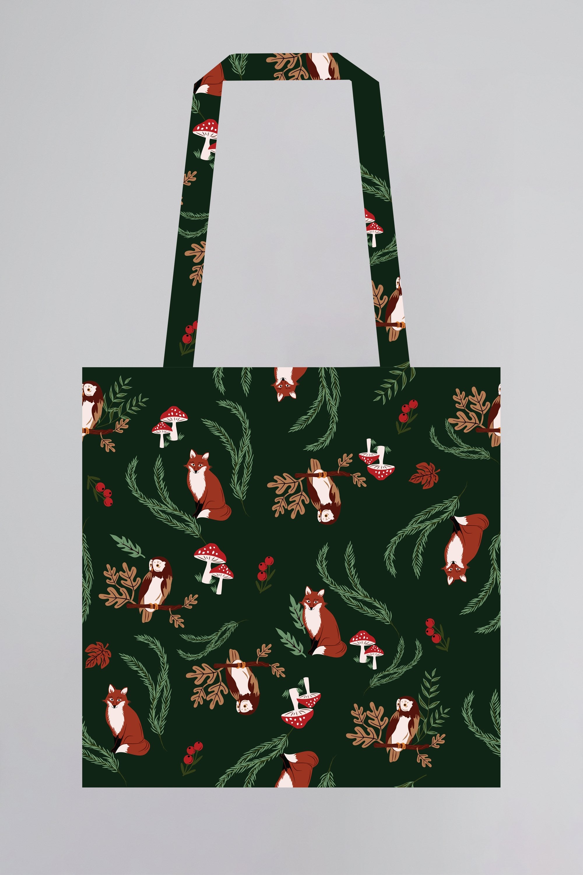 Winter Forest Tote Bag