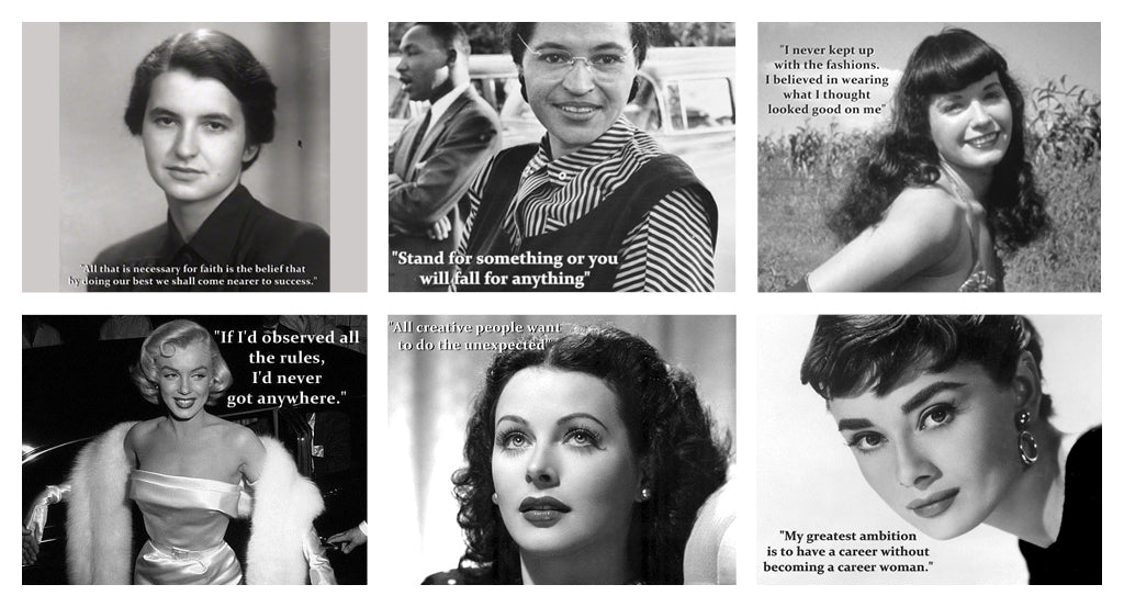 Inspirational Women Of The 50’s To Present Day