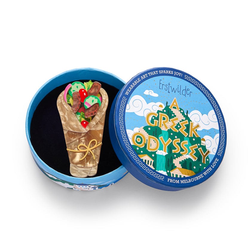 Erstwilder Gyros On The Go Brooch