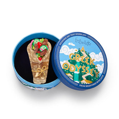 Erstwilder Gyros On The Go Brooch