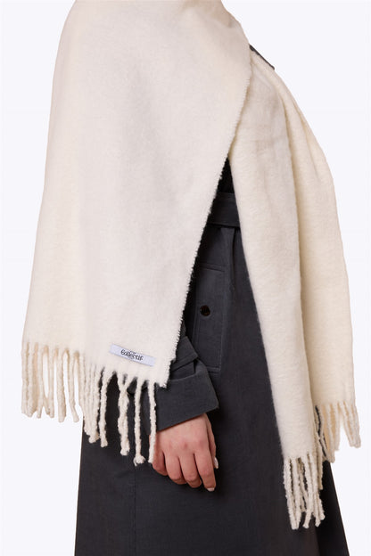 Marshmallow Cream Scarf