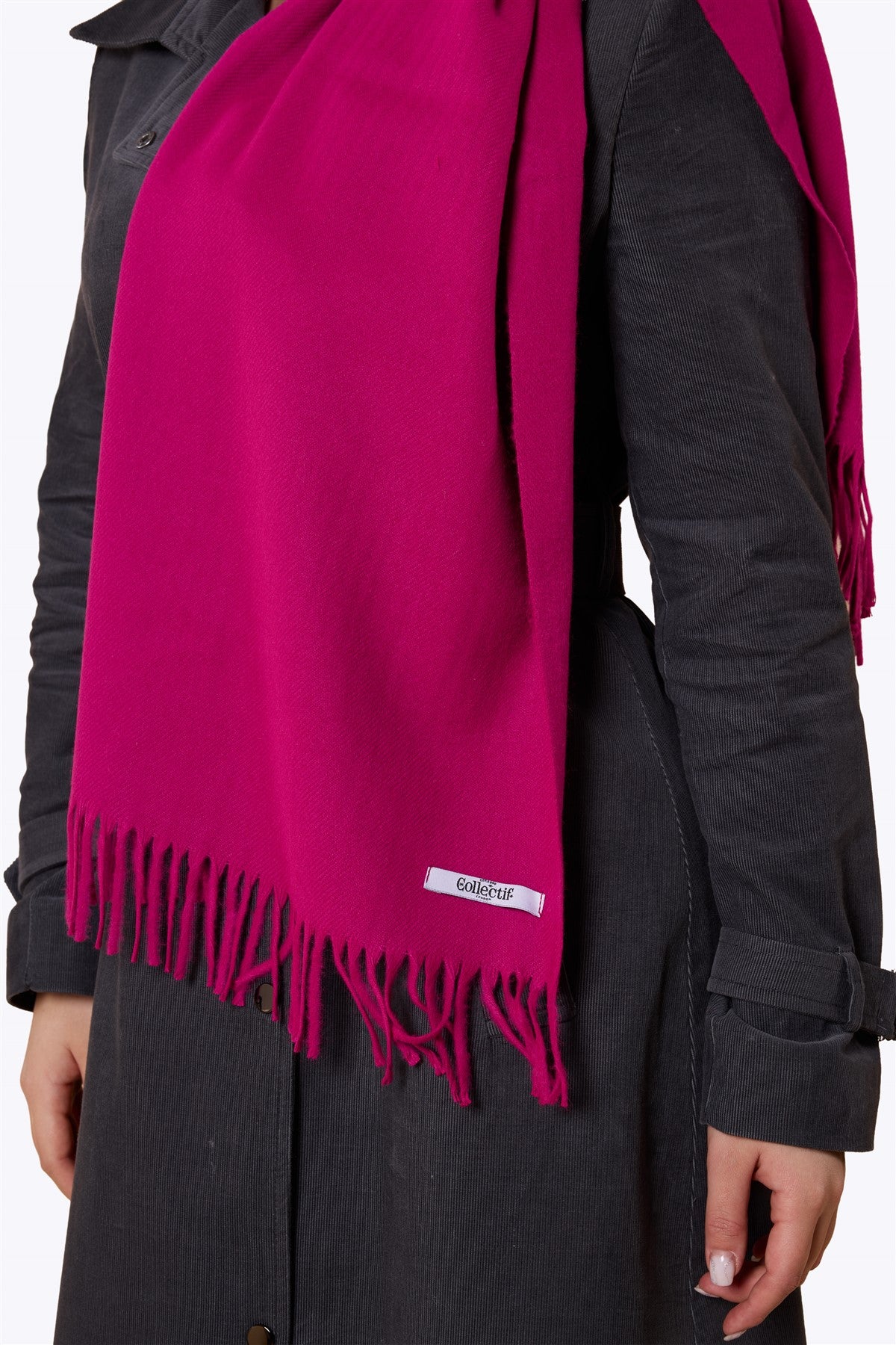 Belgravia Fuchsia Scarf