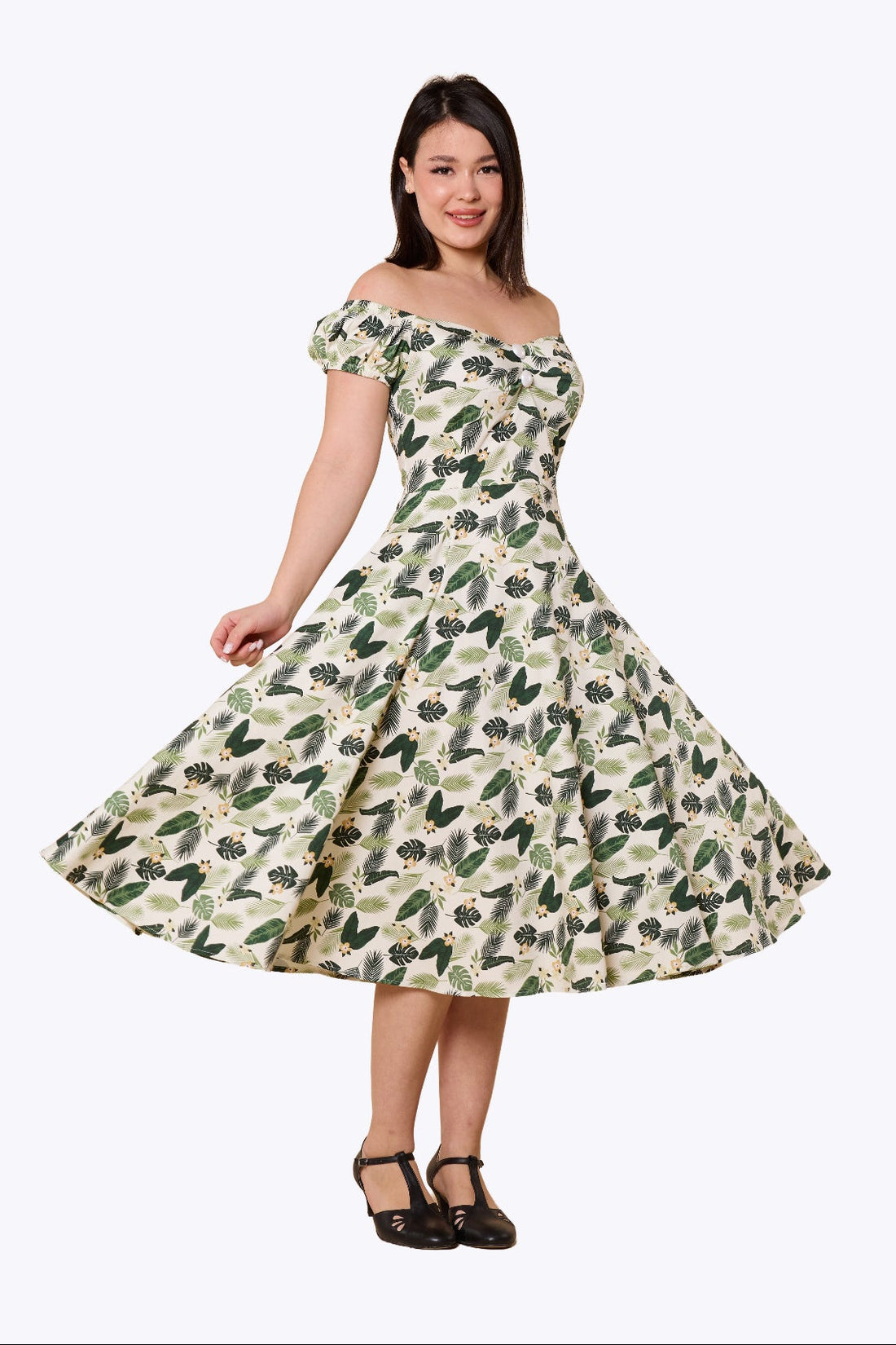 Dolores Tropical Doll Dress