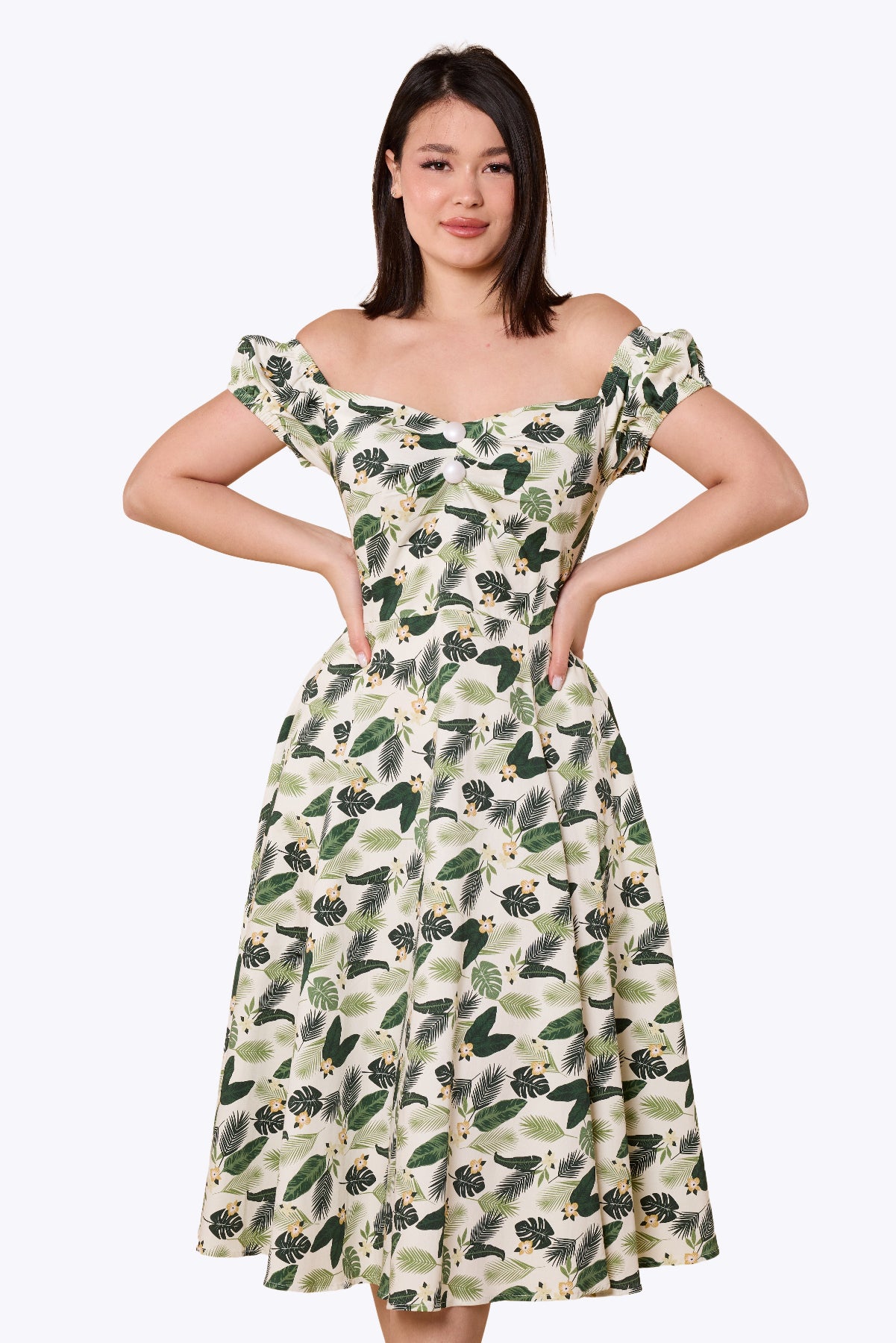 Dolores Tropical Doll Dress