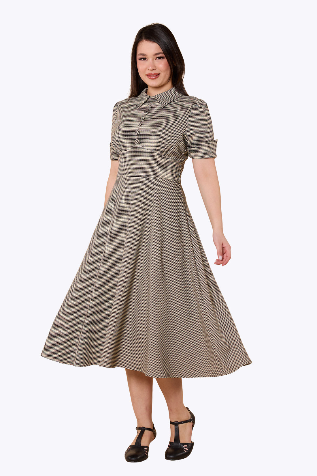 Marianne Black Swing Dress