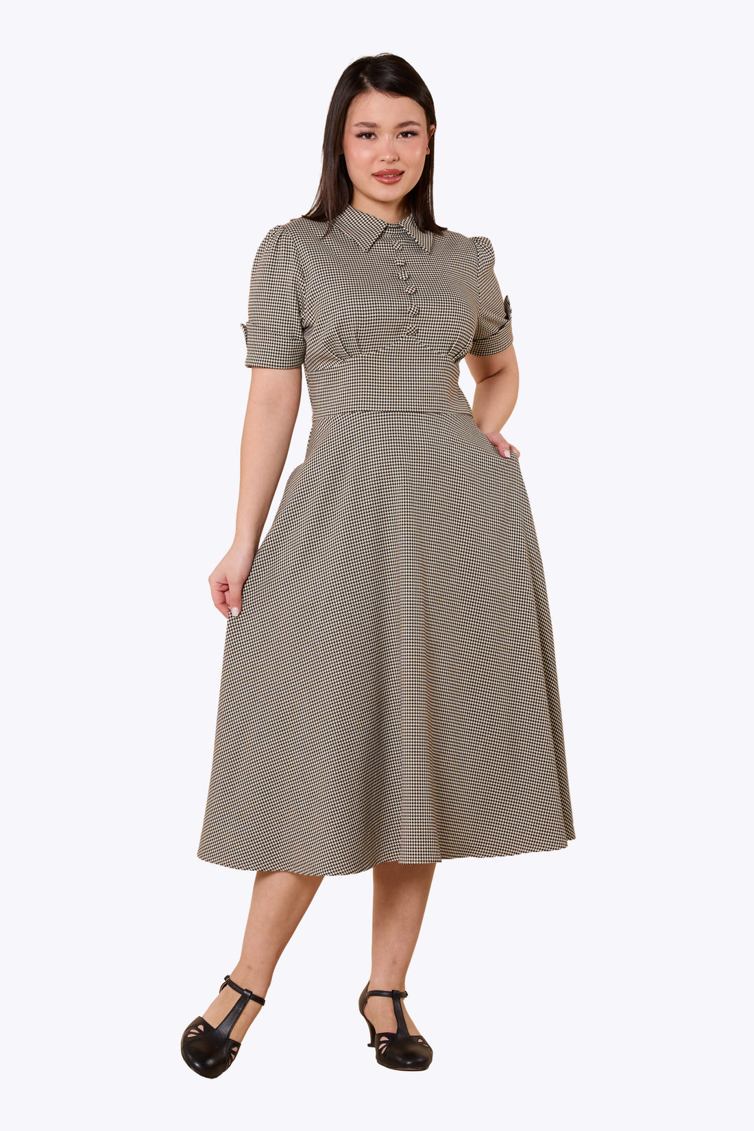 Marianne Black Swing Dress
