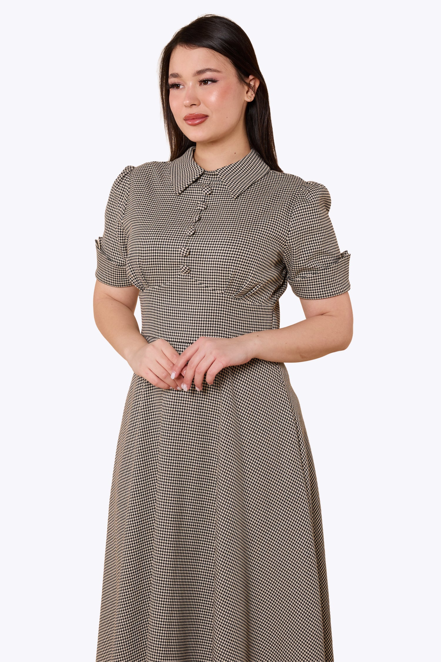 Marianne Black Swing Dress