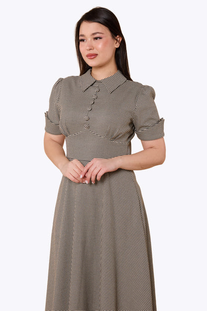Marianne Black Swing Dress