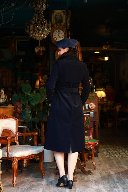 Maribel Retro Trench Coat