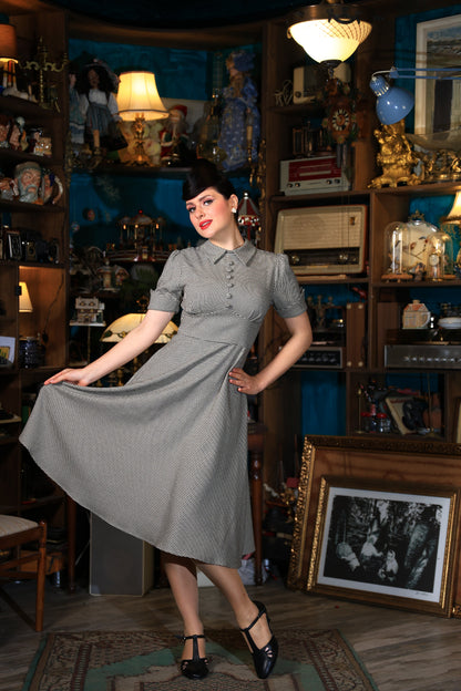 Marianne Black Swing Dress
